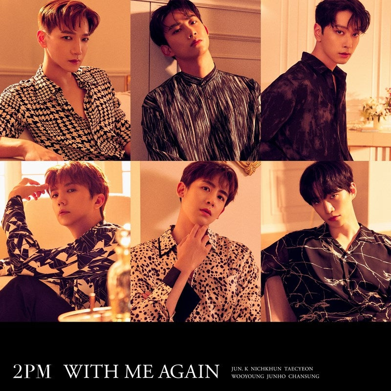 2PM WITH ME AGAIN Standard Edition CD cover