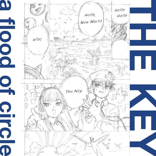 a flood of circle The Key CD - front cover