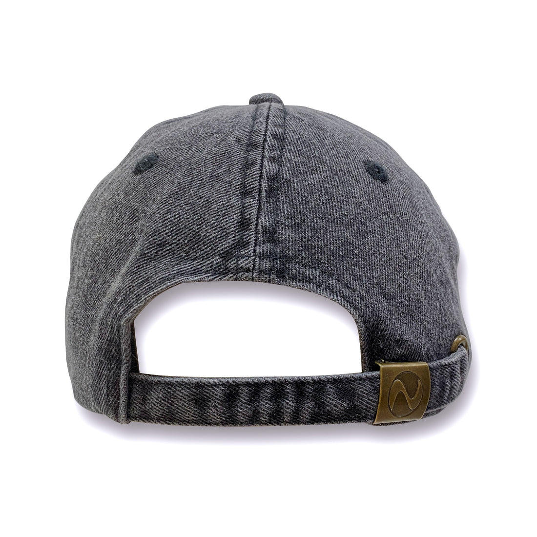 A KITE x messa Sawa Earring Embroidered Denim Cap in Black Denim - official product photo 4