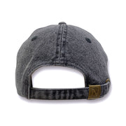 A KITE x messa Sawa Earring Embroidered Denim Cap in Black Denim - official product photo 4