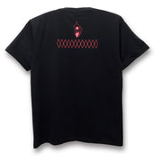 A KITE x messa Sawa Heaven T-Shirt in Black - official product photo 2