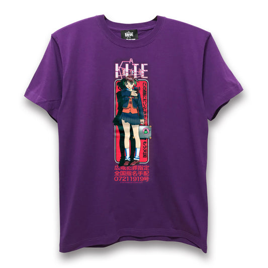 A KITE x messa Sawa Heaven T-Shirt in Violet - official product photo 1