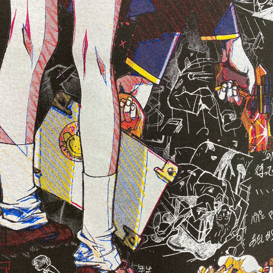 A KITE x messa Sawa Revenge Trigger T-Shirt in Sumi - official product photo 5