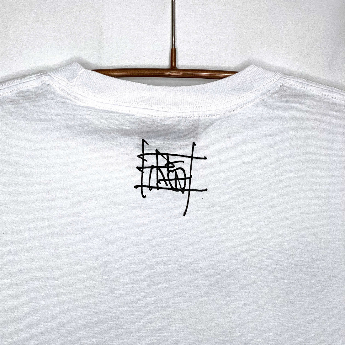 A KITE x messa Sawa Revenge Trigger T-Shirt in White - official product photo 6