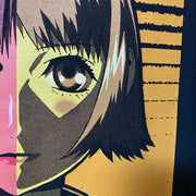 A KITE x MEZZO FORTE x messa Sawa & Mikura Half-Face T-Shirt in Black - official product photo 4