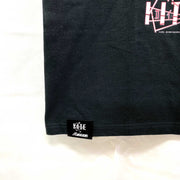 A KITE x MEZZO FORTE x messa Sawa & Mikura Half-Face T-Shirt in Black - official product photo 6