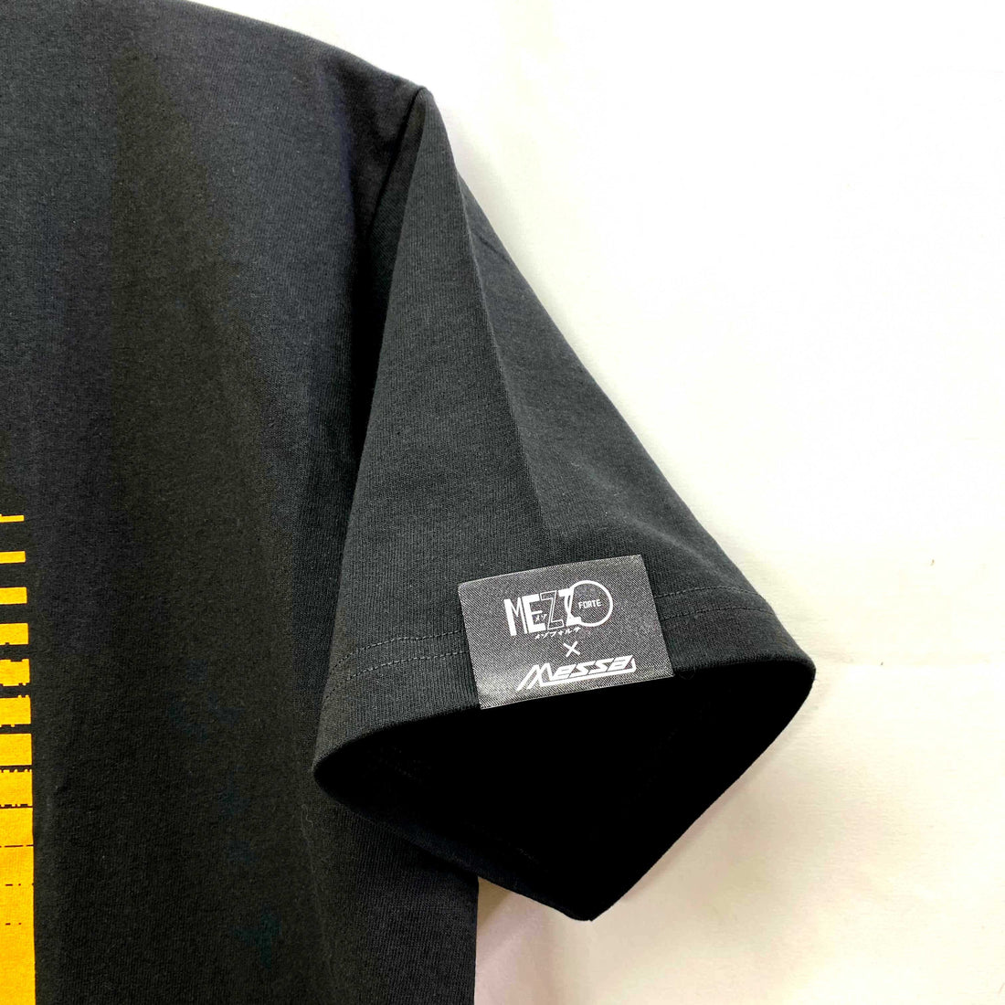 A KITE x MEZZO FORTE x messa Sawa & Mikura Half-Face T-Shirt in Black - official product photo 7