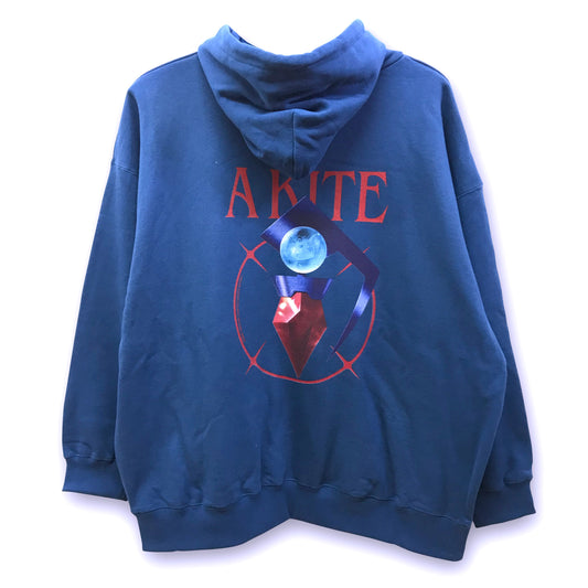 A KITE x NEMOBRAND Sawa Earring Pullover Hoodie in Deep Blue - official product photo 1