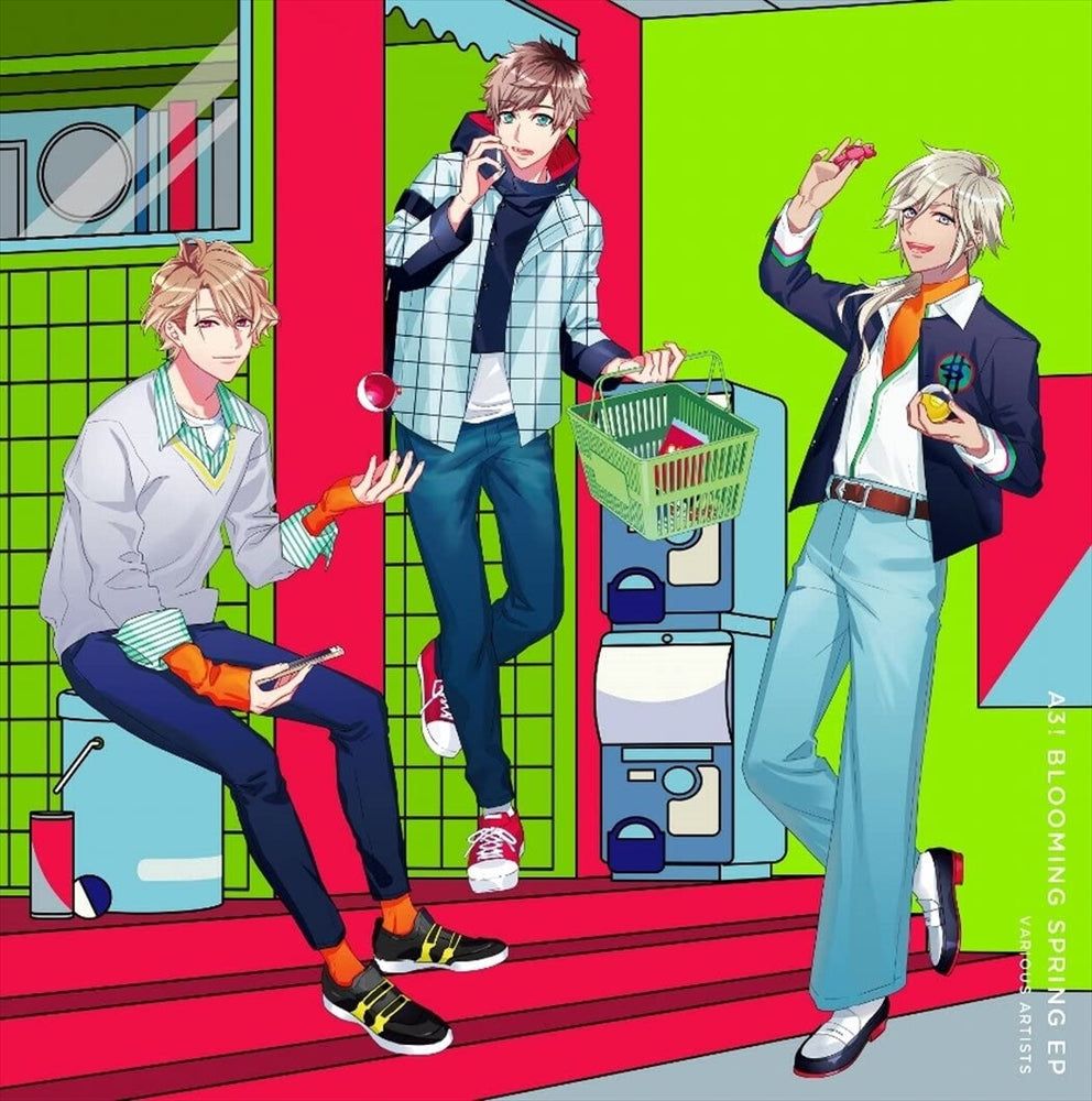 A3 Blooming Spring EP CD - front cover