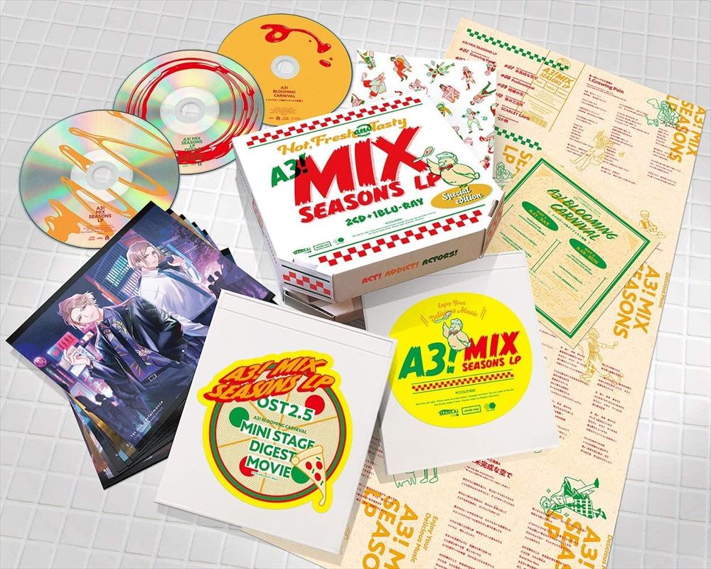 A3! MIX SEASONS LP Special Edition 2CD + Blu-ray - front cover