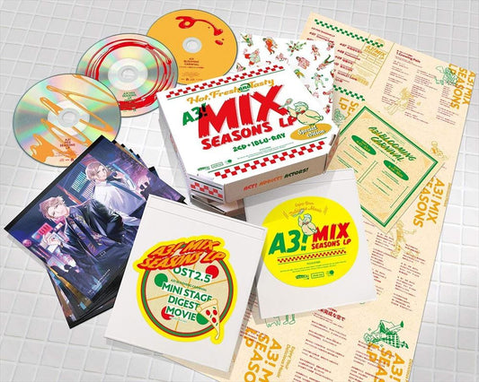 A3! MIX SEASONS LP Special Edition 2CD + Blu-ray - front cover