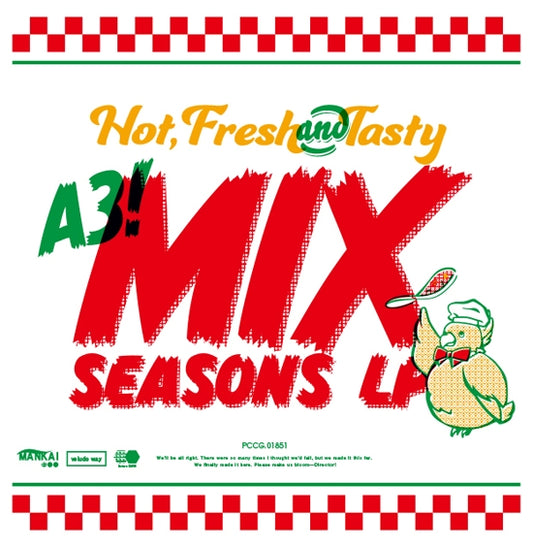 A3! MIX SEASONS LP Standard Edition CD - front cover