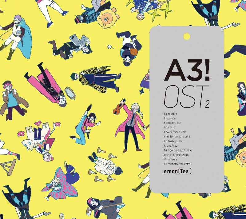 A3! OST2 Original Soundtrack by emon (Tes.) CD - front cover