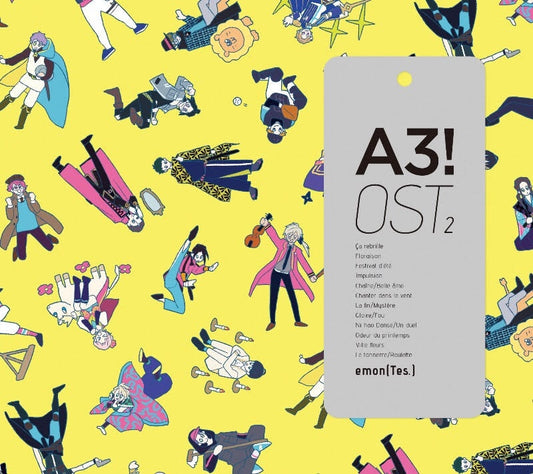 A3! OST2 Original Soundtrack by emon (Tes.) CD - front cover