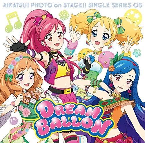 Aikatsu Dream Balloon CD - front cover