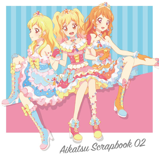 Aikatsu SCRAPBOOK 02 CD - front cover