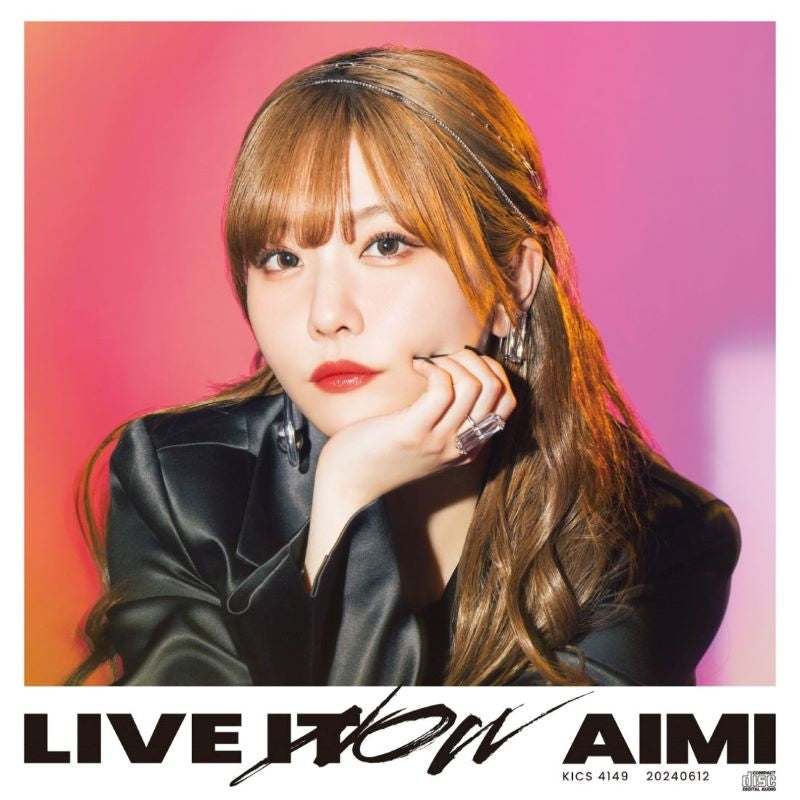 Aimi LIVE IT NOW Standard Edition CD cover