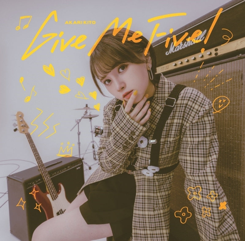 Akari Kito Give Me Five! Standard Edition CD EP cover