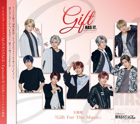 ALIVESTAGE Episode 6 Gift For The Music Theme CD - jacket artwork 1