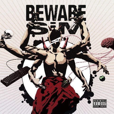 Attack on Titan BEWARE by SiM Standard Edition EP CD - jacket artwork 1