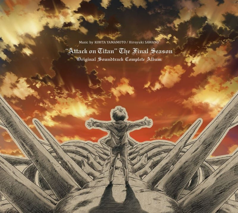 Attack on Titan The Final Season Complete Soundtrack Album 3CD + Blu-ray - jacket artwork 1