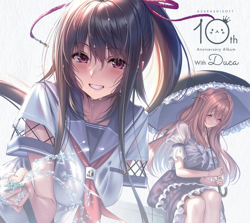 Azarashi Soft 10th Anniversary Album with Duca CD cover
