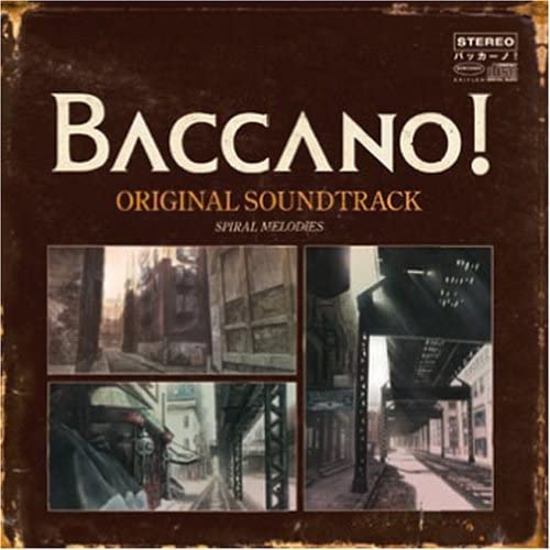 Baccano Original Soundtrack Spiral Melodies CD - front cover