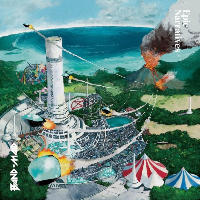 BAND-MAID Epic Narratives 2LP - front cover artwork