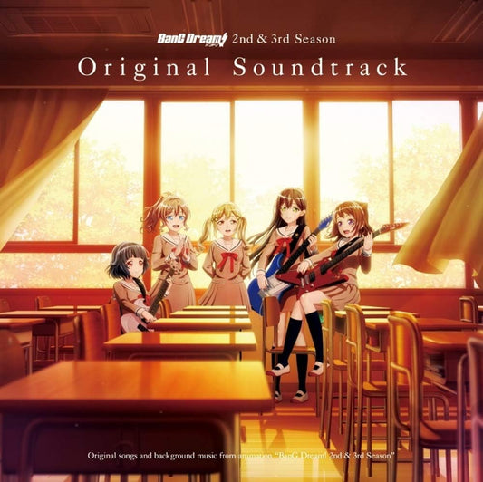 BanG Dream 2nd and 3rd Season Original Soundtrack 2CD Blu-ray - front cover