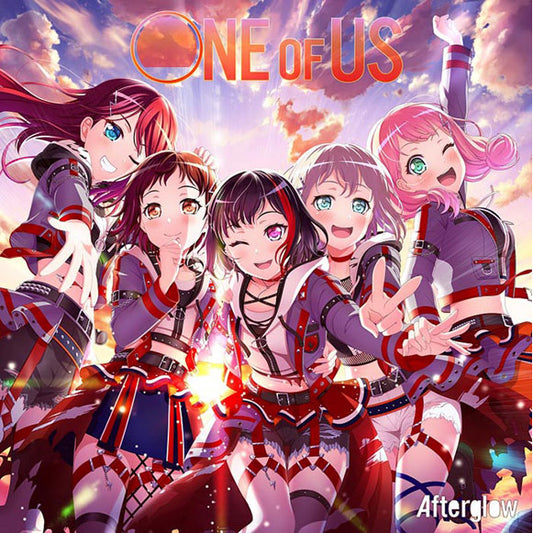 BanG Dream! Afterglow ONE OF US Standard Edition CD cover