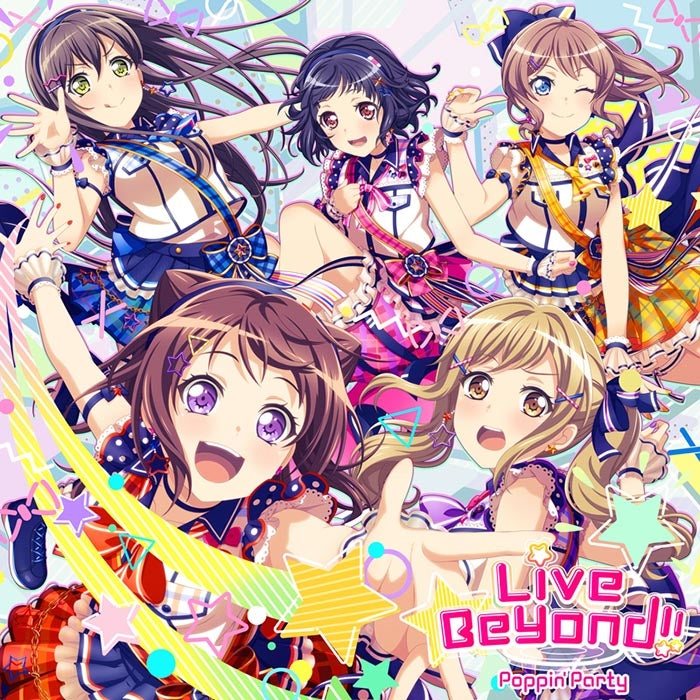 BanG Dream! Poppin'Party Live Beyond!! Standard Mini Album CD cover
