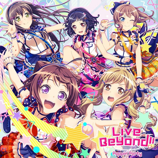 BanG Dream! Poppin'Party Live Beyond!! Standard Mini Album CD cover