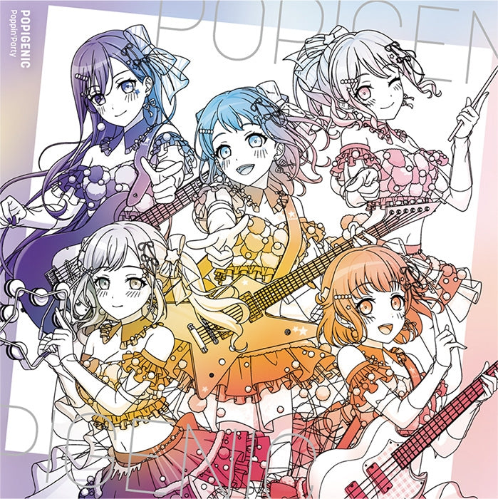 BanG Dream! Poppin'Party POPIGENIC Standard Edition CD cover