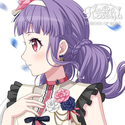 BanG Dream! Roselia THRONE OF ROSE Ako Udagawa CD - front cover