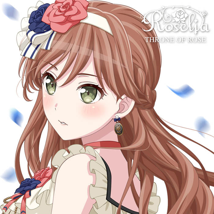 BanG Dream! Roselia THRONE OF ROSE Lisa Imai CD - front cover