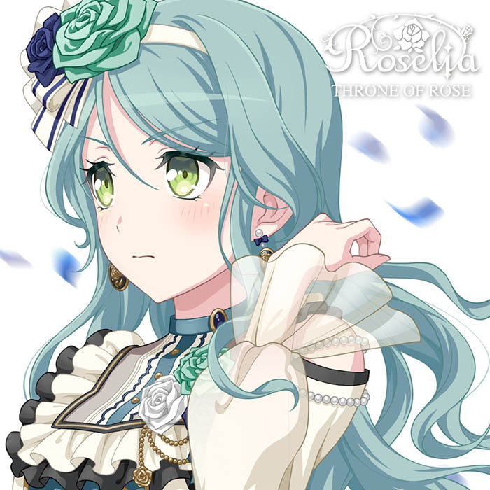 BanG Dream! Roselia THRONE OF ROSE Sayo Hikawa CD - front cover