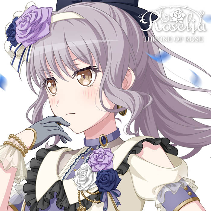 BanG Dream! Roselia THRONE OF ROSE Yukina Minato CD - front cover