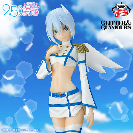 Banpresto Crane Game 2.5 Dimensional Seduction Nokiel Angel Airborne Corps Version GLITTER & GLAMOURS Figure main product photo