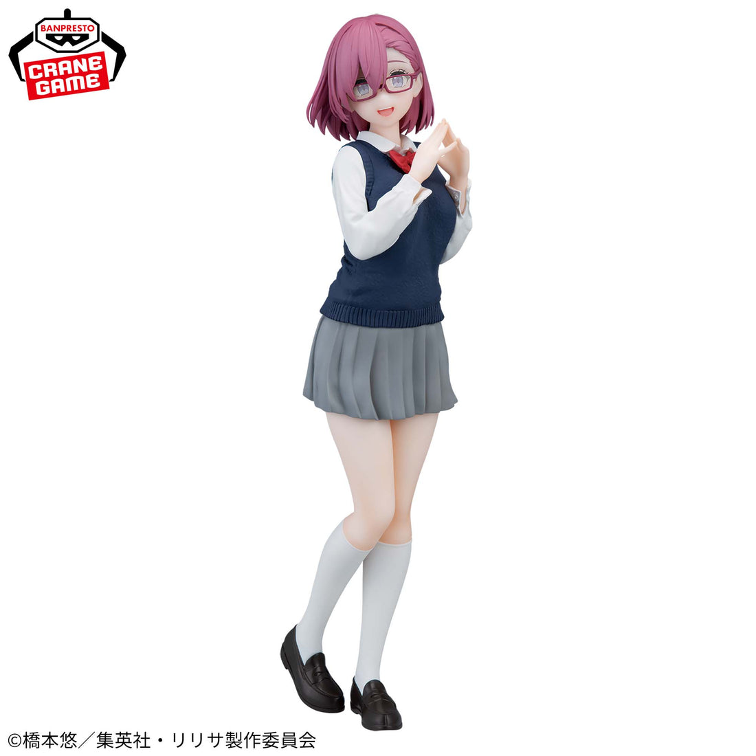 Banpresto Crane Game 2.5 Dimensional Seduction Ririsa Amano School Uniform GLITTER & GLAMOURS Figure alternate product photo 2
