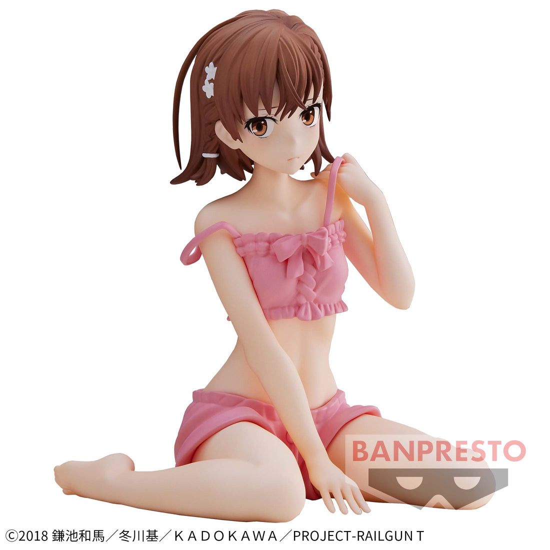 Banpresto Crane Game A Certain Scientific Railgun Mikoto Misaka Relax time Figure main product photo