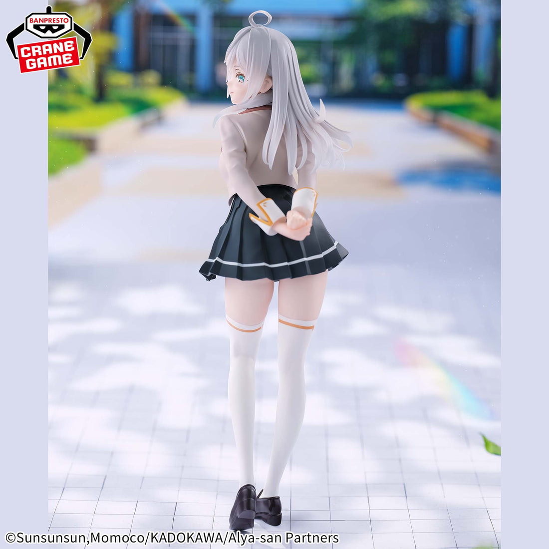 Banpresto Crane Game Alya Sometimes Hides Her Feelings in Russian Alya School Uniform Version GLITTER&GLAMOURS Figure alternate product photo 3