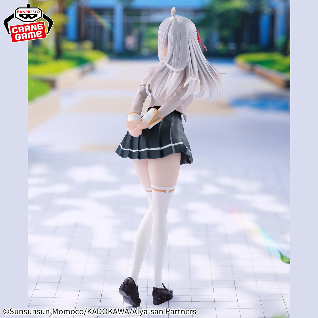 Banpresto Crane Game Alya Sometimes Hides Her Feelings in Russian Alya School Uniform Version GLITTER&GLAMOURS Figure alternate product photo 4