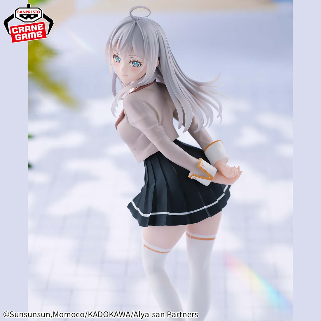 Banpresto Crane Game Alya Sometimes Hides Her Feelings in Russian Alya School Uniform Version GLITTER&GLAMOURS Figure alternate product photo 5