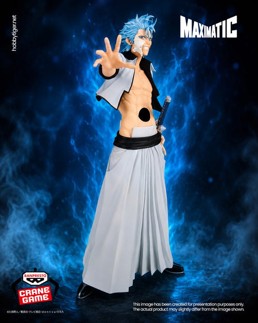 Banpresto Crane Game Bleach Grimmjow Jaegerjaquez Maximatic Figure main product photo
