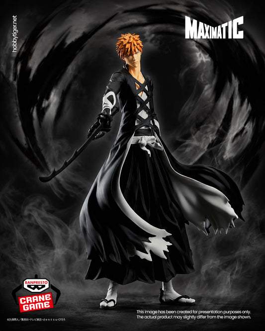 Banpresto Crane Game Bleach Ichigo Kurosaki Maximatic Figure main product photo