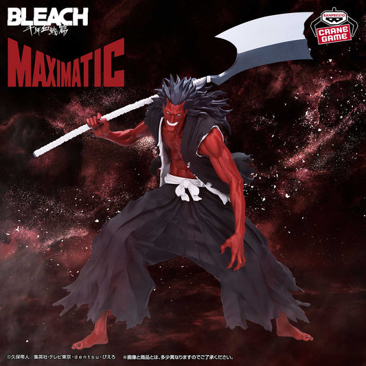Banpresto Crane Game Bleach Kenpachi Zaraki Maximatic Figure main product photo
