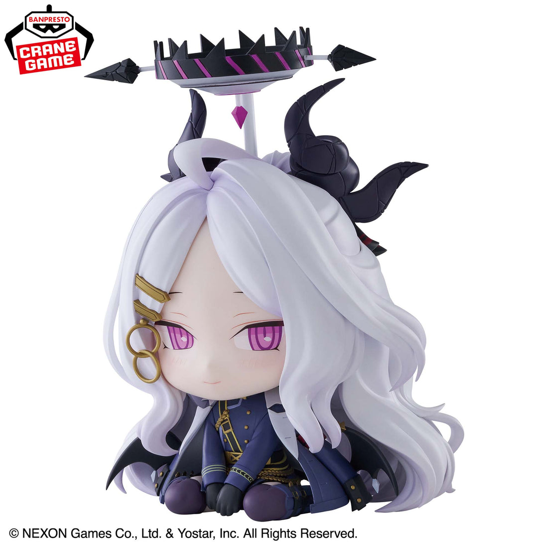 Banpresto Crane Game Blue Archive Hina Sitting Ver. Figure alternate product photo 2