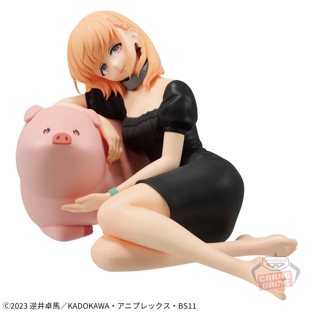Banpresto Crane Game Butareba: The Story of a Man Turned into a Pig Jess Relax time Figure main product photo