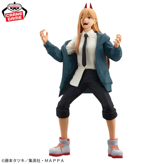 Banpresto Crane Game Chainsaw Man Power GLITTER & GLAMOURS Figure main product photo