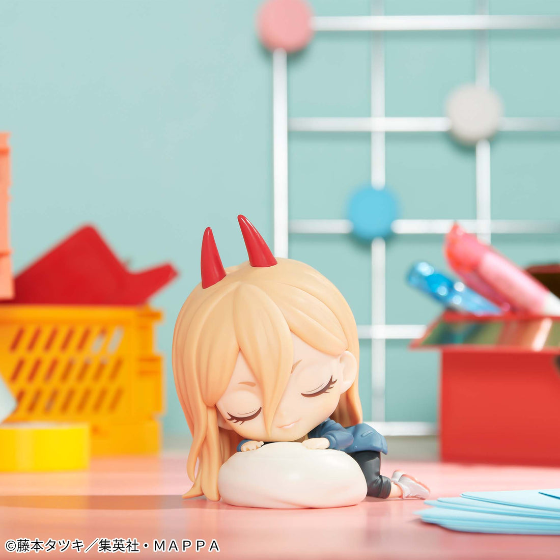 Banpresto Crane Game Chainsaw Man Power Sleeping Q posket sleeping Figure alternate product photo 2